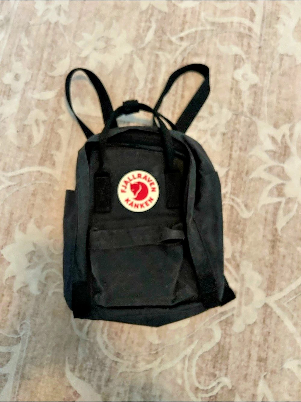 Fjallraven Kanken Mini Backpack Black